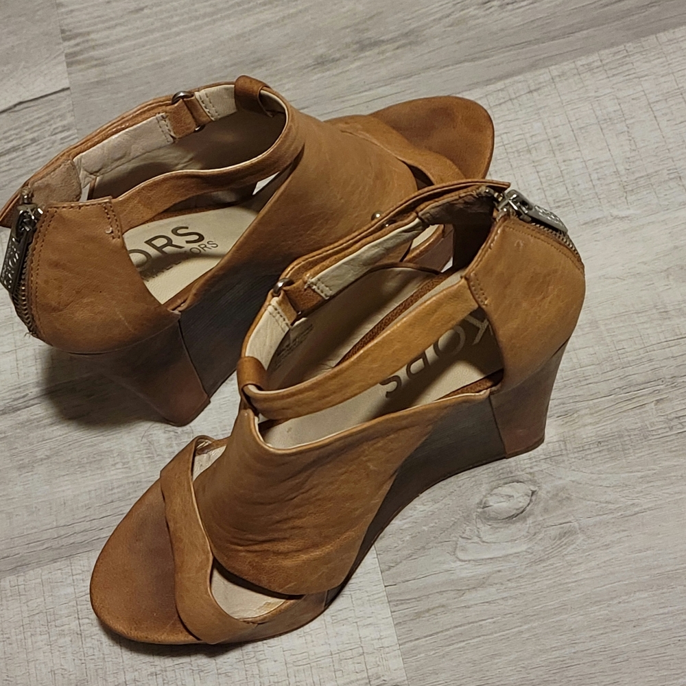 Women's Leather Kors Wedges by Michael Kors - Picture 10 of 10